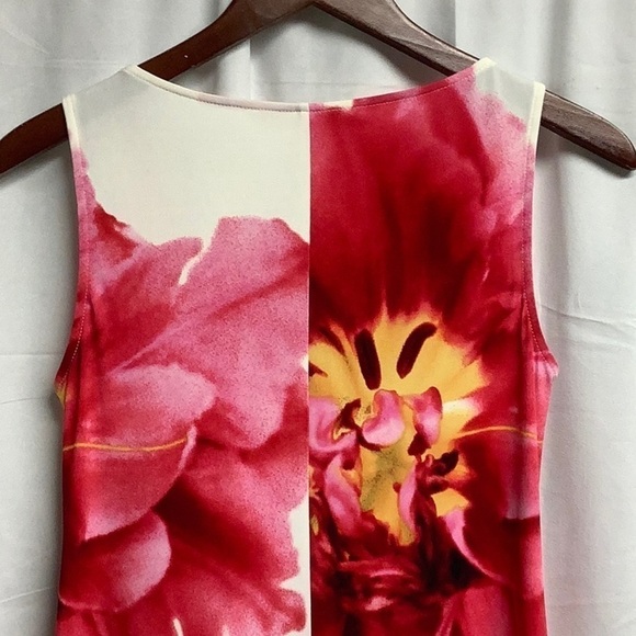 𝅺Boston Proper Floral Sleeveless Dress - Picture 7 of 9
